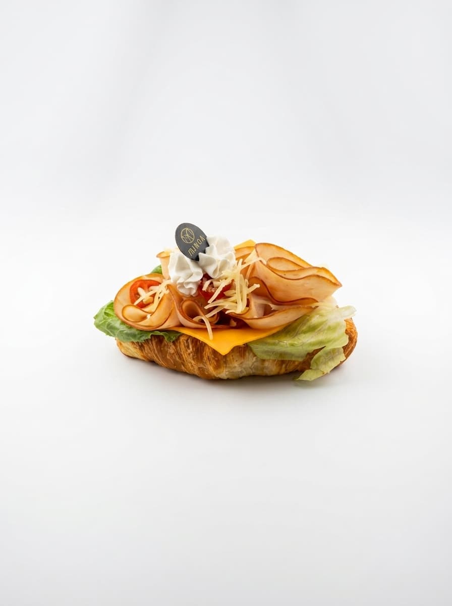 Croissant Salé Dinde Fumée